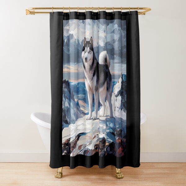 Item preview, Husky Oil - The perfect gift for Husky lovers and wildlife enthusiasts. designed and sold by ZyziowskyArt.