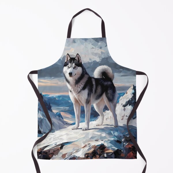Item preview, Husky Oil - The perfect gift for Husky lovers and wildlife enthusiasts. designed and sold by ZyziowskyArt.