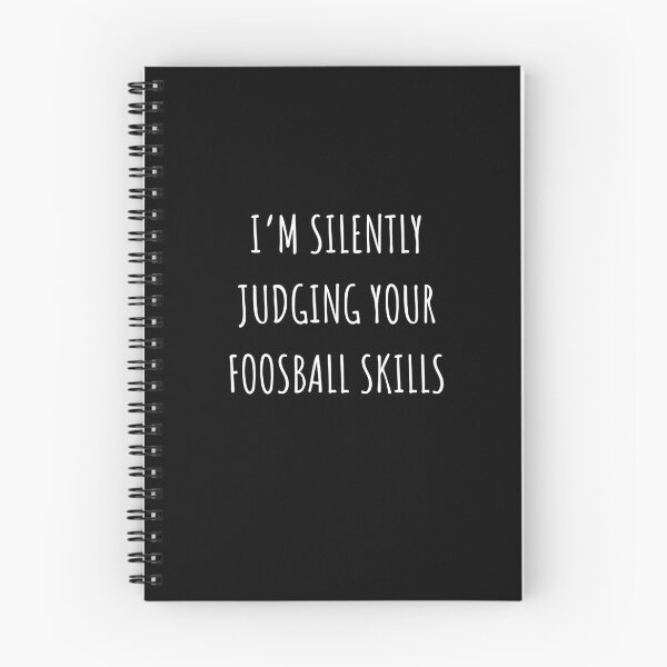 Item preview, I am silently judging your foosball skills designed and sold by House Sparrow.