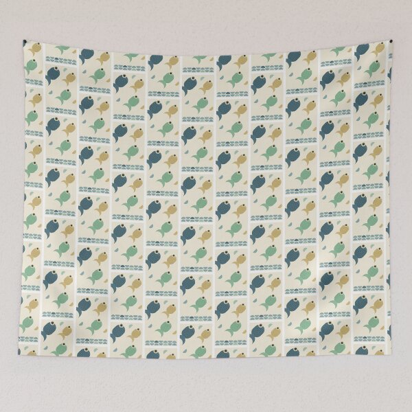 Item preview, Colorful flying fish designed and sold by GinColorist.