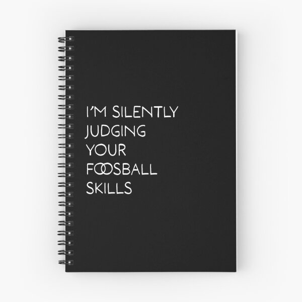 Item preview, I am silently judging your foosball skills designed and sold by House Sparrow.