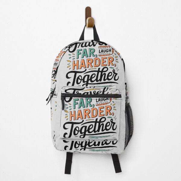 Item preview, Travel Together adevnture travel quote text Art designed and sold by feel-free-store.