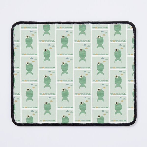 Item preview, Green fish designed and sold by GinColorist.