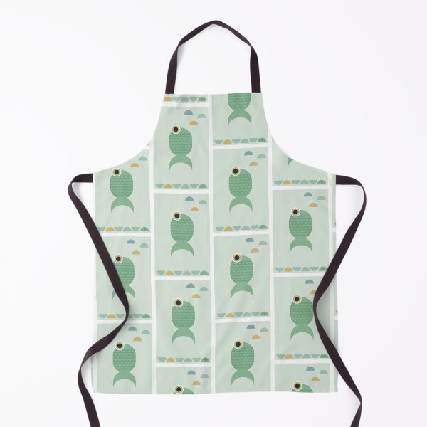 Item preview, Green fish designed and sold by GinColorist.