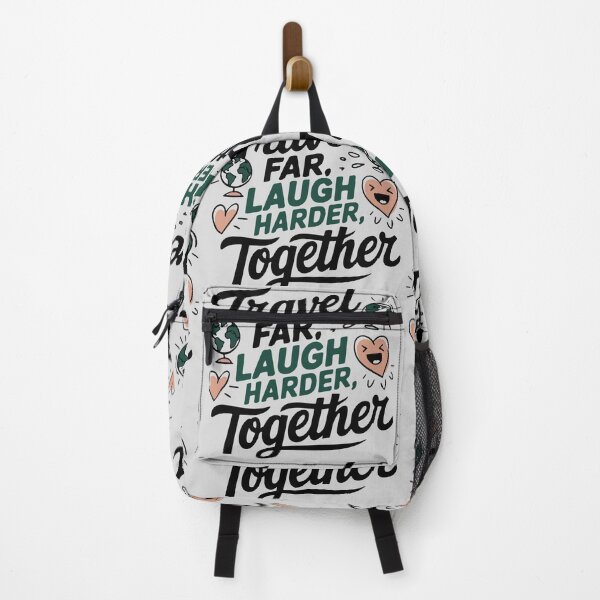 Item preview, Travel Together adevnture travel quote text Art designed and sold by feel-free-store.