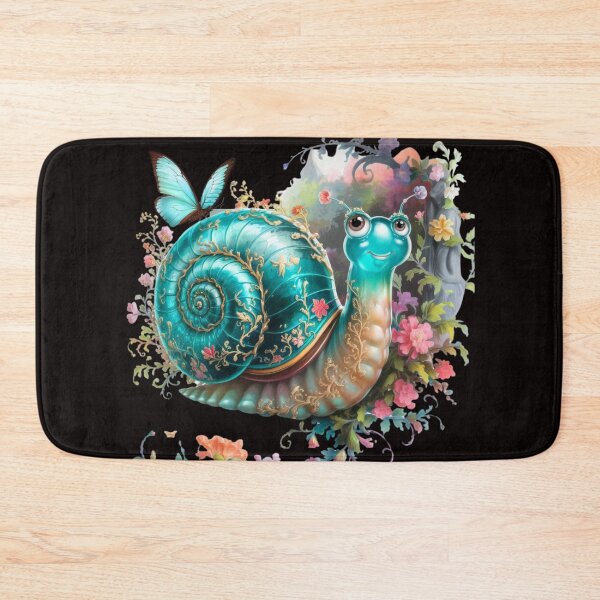 Item preview, turquoise glass snail. designed and sold by aipaint.