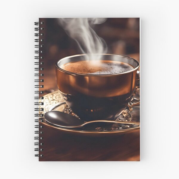 Item preview, Cup of Steaming Coffee in a Steampunk Style designed and sold by Pixel Press Prints.