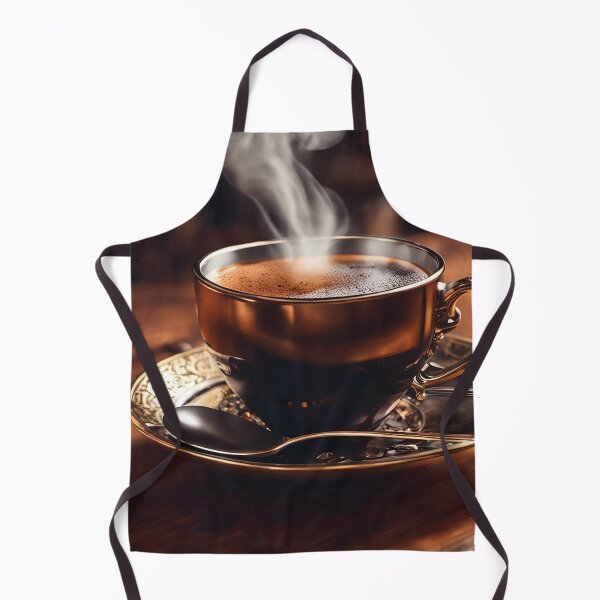 Item preview, Cup of Steaming Coffee in a Steampunk Style designed and sold by Pixel Press Prints.
