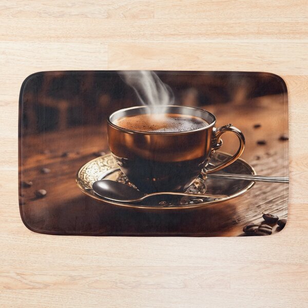 Item preview, Cup of Steaming Coffee in a Steampunk Style designed and sold by Pixel Press Prints.