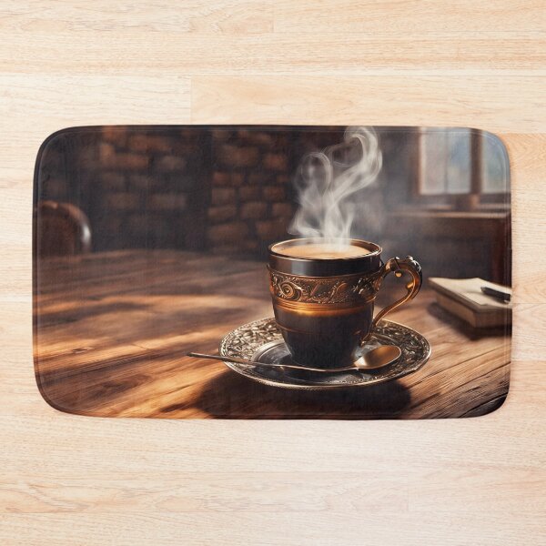 Item preview, Cup of Steaming Coffee in a Steampunk Style designed and sold by Pixel Press Prints.