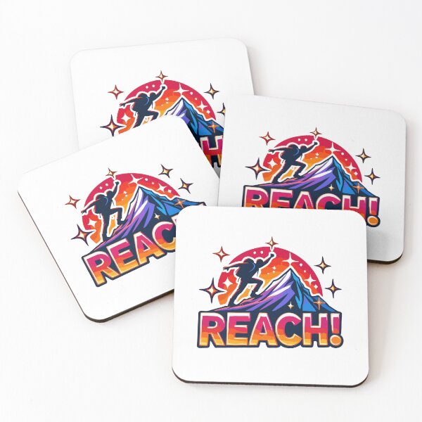 Item preview, Reach Mountain Climber Typography designed and sold by Akioos.
