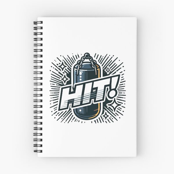 Item preview, Hit Punching Bag Typography designed and sold by Akioos.
