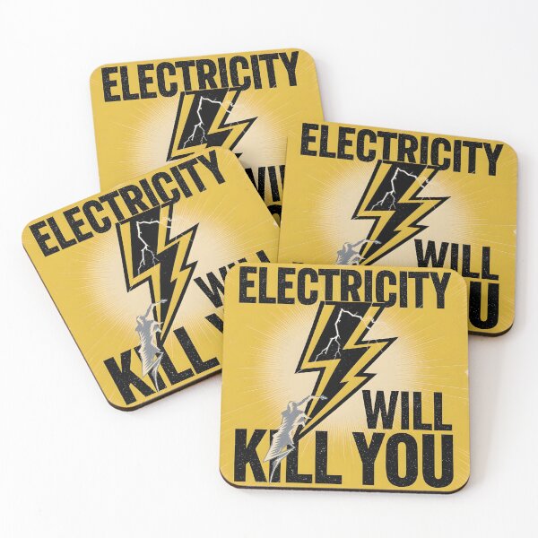 Item preview, La electricidad te matará. Divertido y genial. designed and sold by bukajart.
