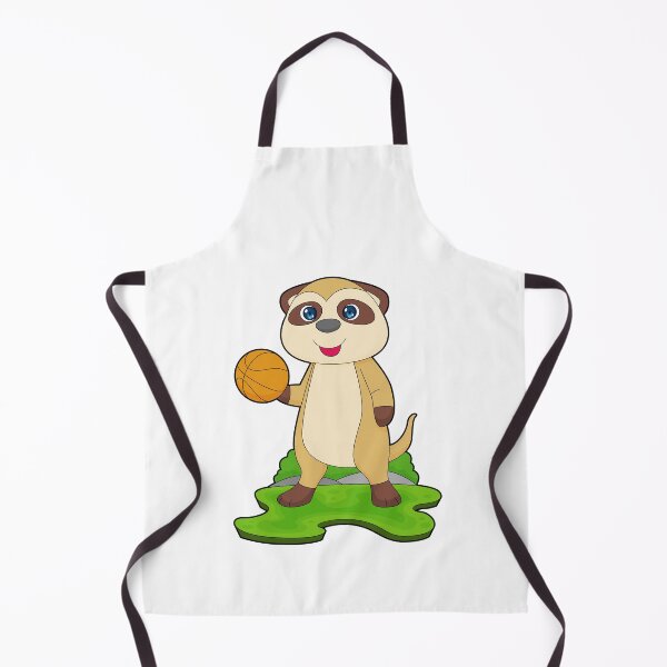 Item preview, Meerkat Basketball player Basketball designed and sold by Snabdesign84.