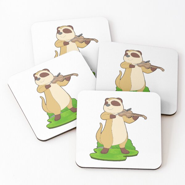 Item preview, Meerkat Musician Violin designed and sold by Snabdesign84.