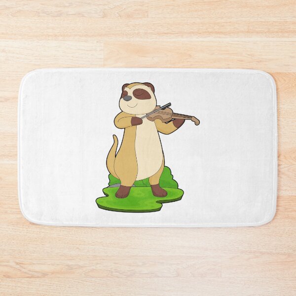 Item preview, Meerkat Musician Violin designed and sold by Snabdesign84.
