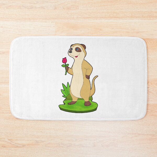 Item preview, Meerkat Rose Flower designed and sold by Snabdesign84.