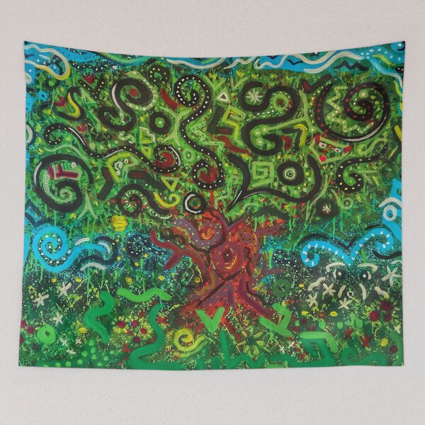 Item preview, The Tree of Life designed and sold by The Wonky Doodler.