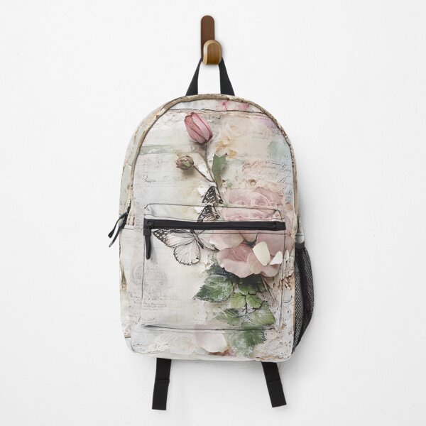 Item preview, Journaling Elegance: Vintage Floral Art with Butterfly Charm designed and sold by Amr Siam.
