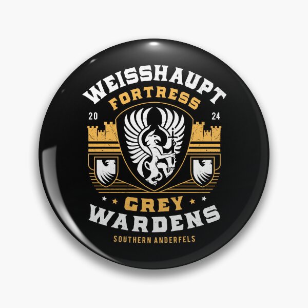 Item preview, Grey Wardens Fortress Crest designed and sold by Lagelantee.