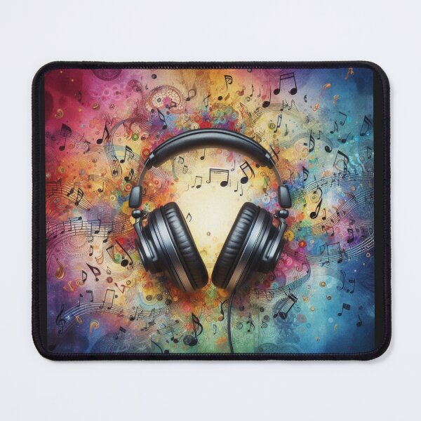 Item preview, Music Therapy. mousepad. designed and sold by MICKSPIKS.