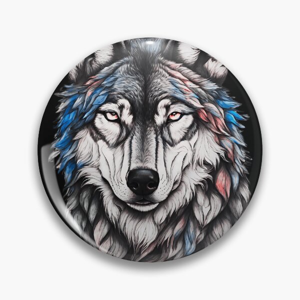 Item preview, Alpha Wolf - Fierce and Artistic Design designed and sold by Ayman Toumarti.
