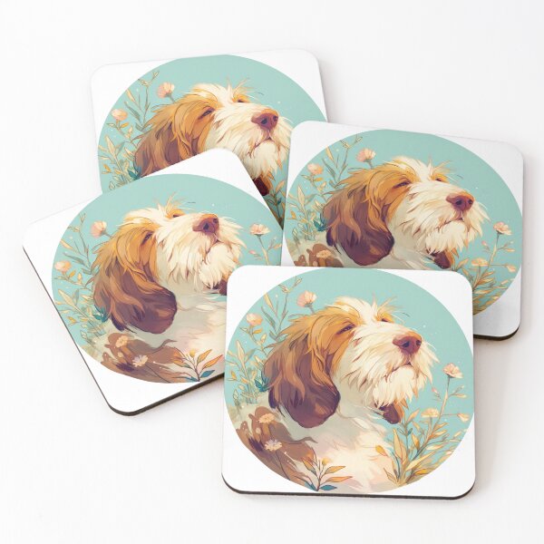 Item preview, Cute Petit Basset Griffon Vendéen Dog designed and sold by SMARTKIT  DESIGNAGENCY.