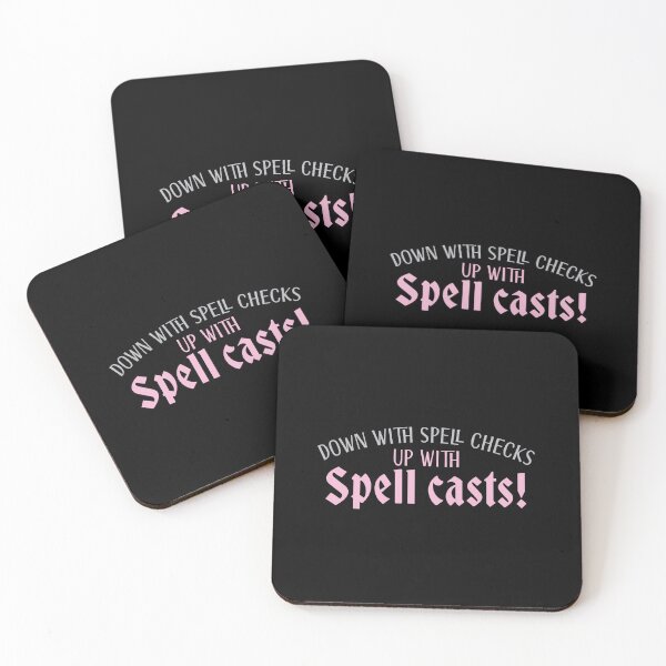 Item preview, Down with Spell checks up with spell casts! designed and sold by jazzydevil.
