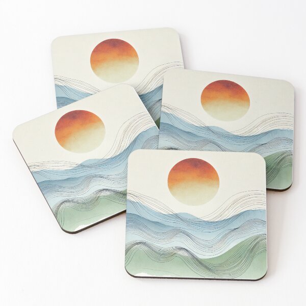 Item preview, Eternal Movement: Solar Waves designed and sold by MoxisWatercolor.