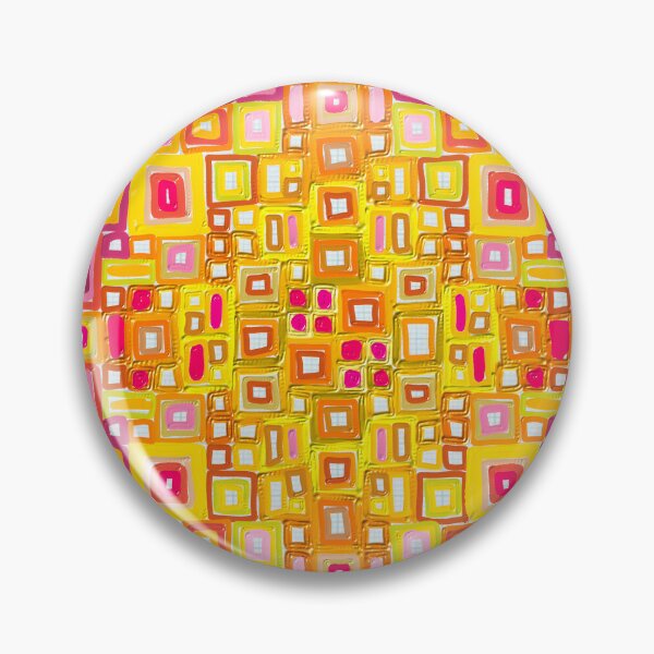 Item preview, Grid mellow tile designed and sold by bekki smith.