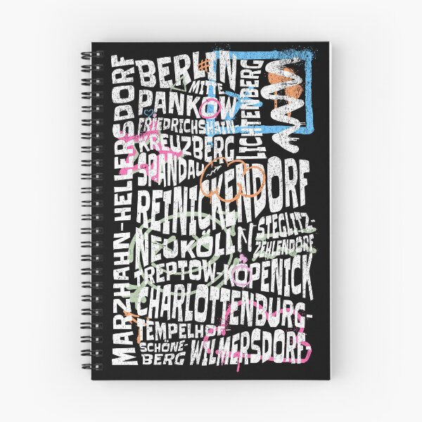 Item preview, Berlin Districts Capital Graffiti Style designed and sold by joernnl.