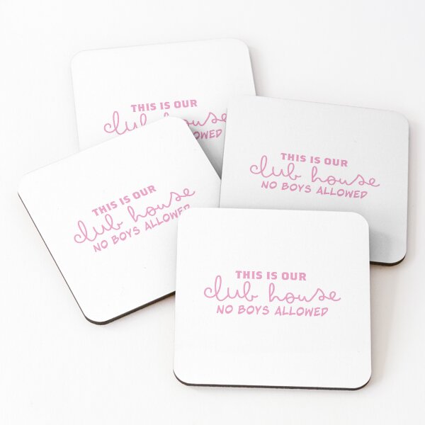Item preview, This is our CLUB HOUSE no boys allowed sign designed and sold by jazzydevil.