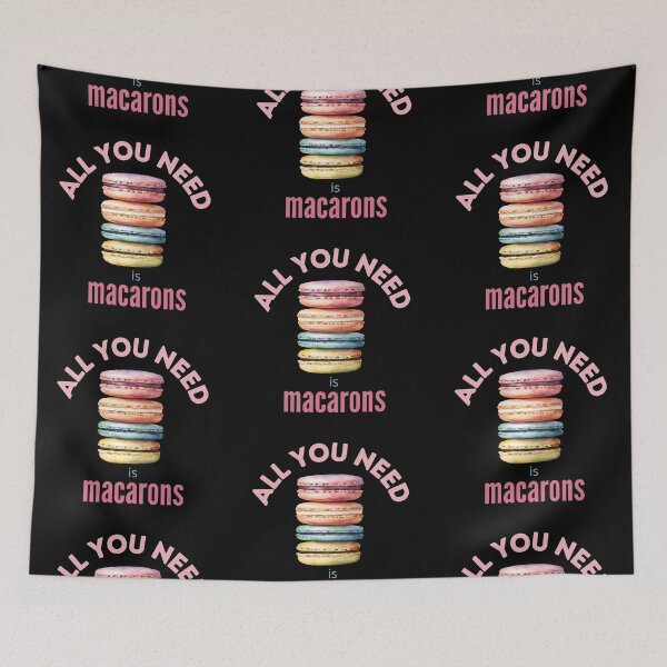 Item preview, French Love, Sweet Colorful Macarons, Rainnbow Macarons, Baking Lovers, Cake Maker designed and sold by KolorellaS.