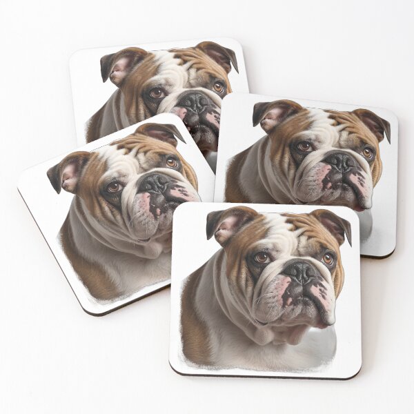 Item preview, Bulldog Lover's Portrait Art designed and sold by GWTSHIRT.