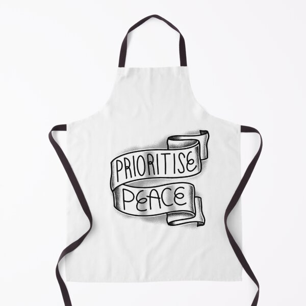 Item preview, Prioritise peace banner designed and sold by jazzydevil.