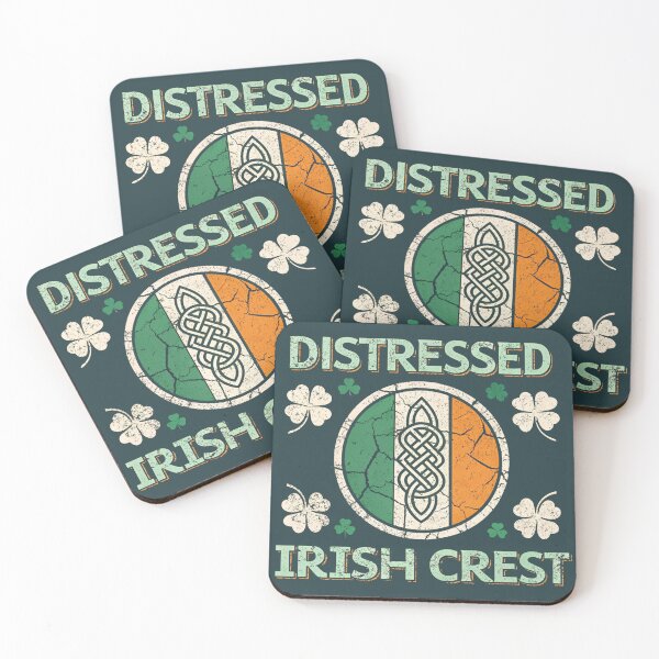 Item preview, Distressed Irish Crest designed and sold by SignumShop.