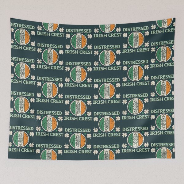 Item preview, Distressed Irish Crest designed and sold by SignumShop.
