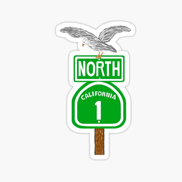Item preview, PCH-North California Street Sign designed and sold by LuluLaRock.