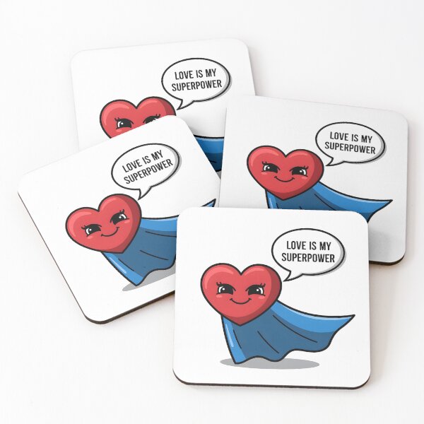 Item preview, Love is my superpower designed and sold by ArtFlow Creations.