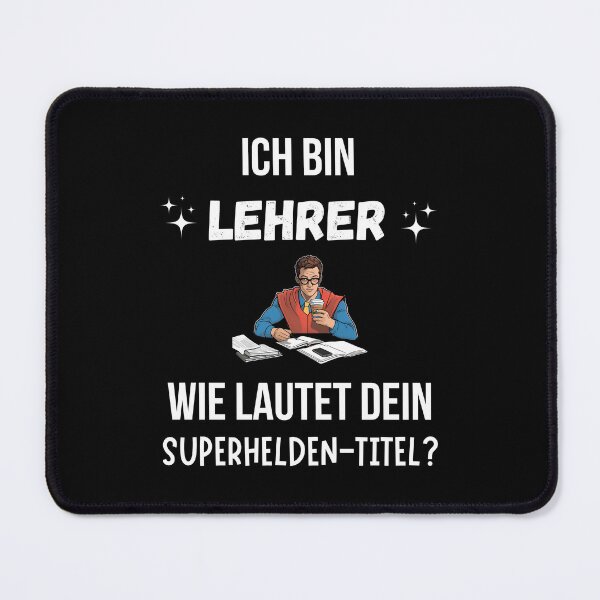 Artikelvorschau, Ich bin Lehrer, wie lautet dein Superhelden-Titel? | Schule Lehrer Meme Shirt entworfen und verkauft von ManuelMuse.