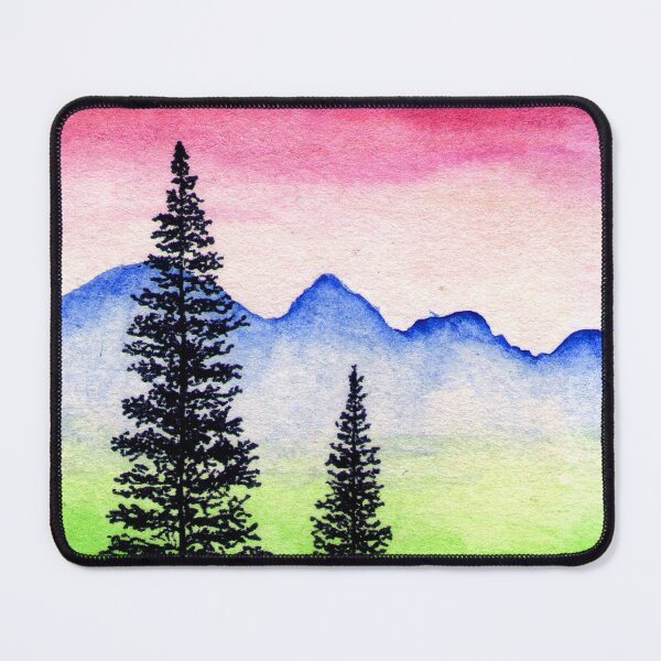 Item preview, Landscape with Pine Trees designed and sold by Aithlin123.