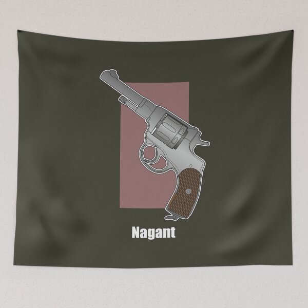 Item preview, Nagant Revolver Classic Artwork designed and sold by FAawRay.
