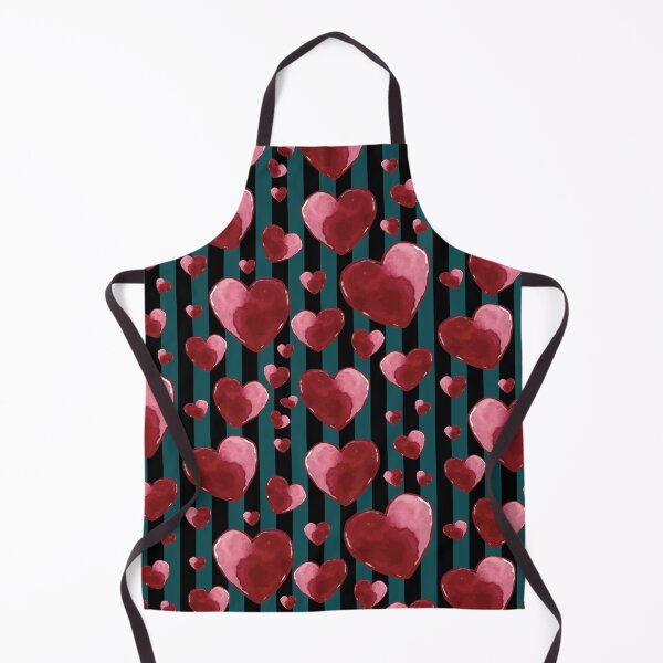 Item preview, Red Valentine Heart-grey black pattern 9 designed and sold by StudioViArt.