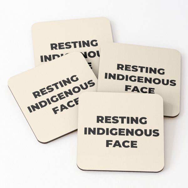 Item preview, Resting Indigenous Face designed and sold by AniArtPL.