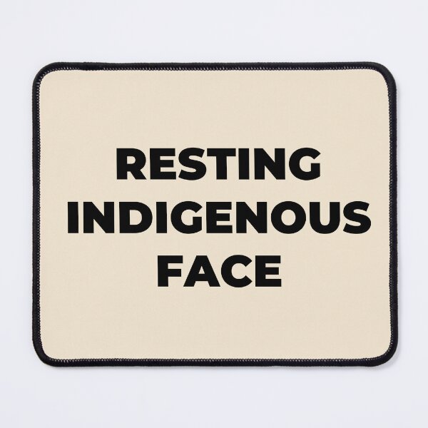 Item preview, Resting Indigenous Face designed and sold by AniArtPL.