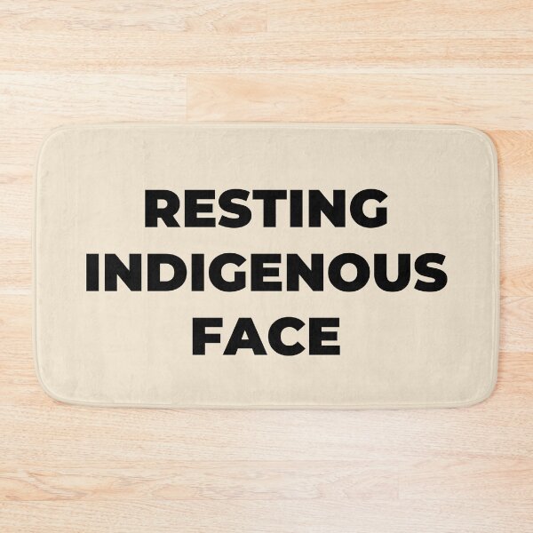 Item preview, Resting Indigenous Face designed and sold by AniArtPL.