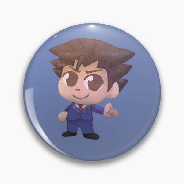 Item preview, Phoenix Wright Ace Attorney Chibi designed and sold by arraytidbits.