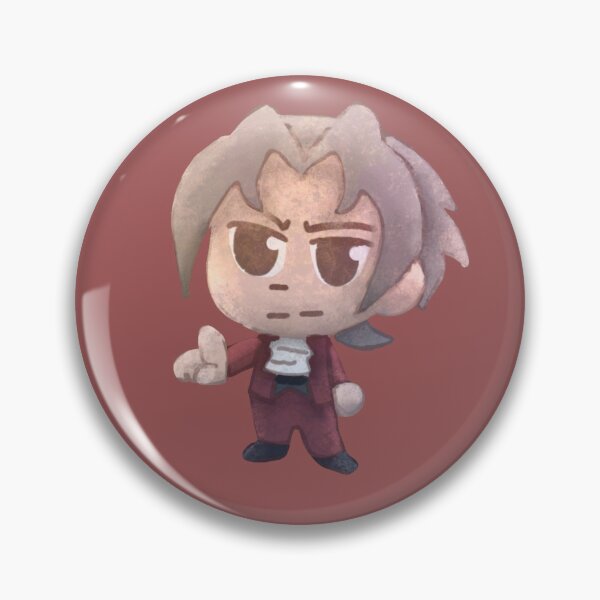 Item preview, Miles Edgeworth Ace Attorney Chibi designed and sold by arraytidbits.