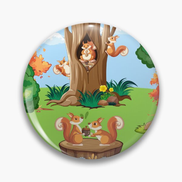 Item preview, Squirrel family designed and sold by ArsyCreation.
