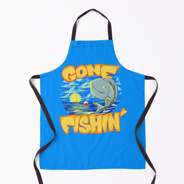 Item preview, Gone Fishin' Outdoorsman Hooked Fish With Letters designed and sold by EZPAINT.
